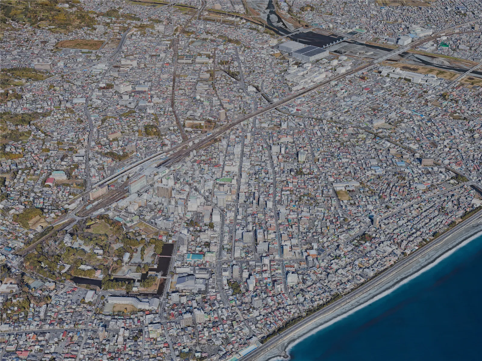 Odawara City, Japan (2023) 3D Model main preview