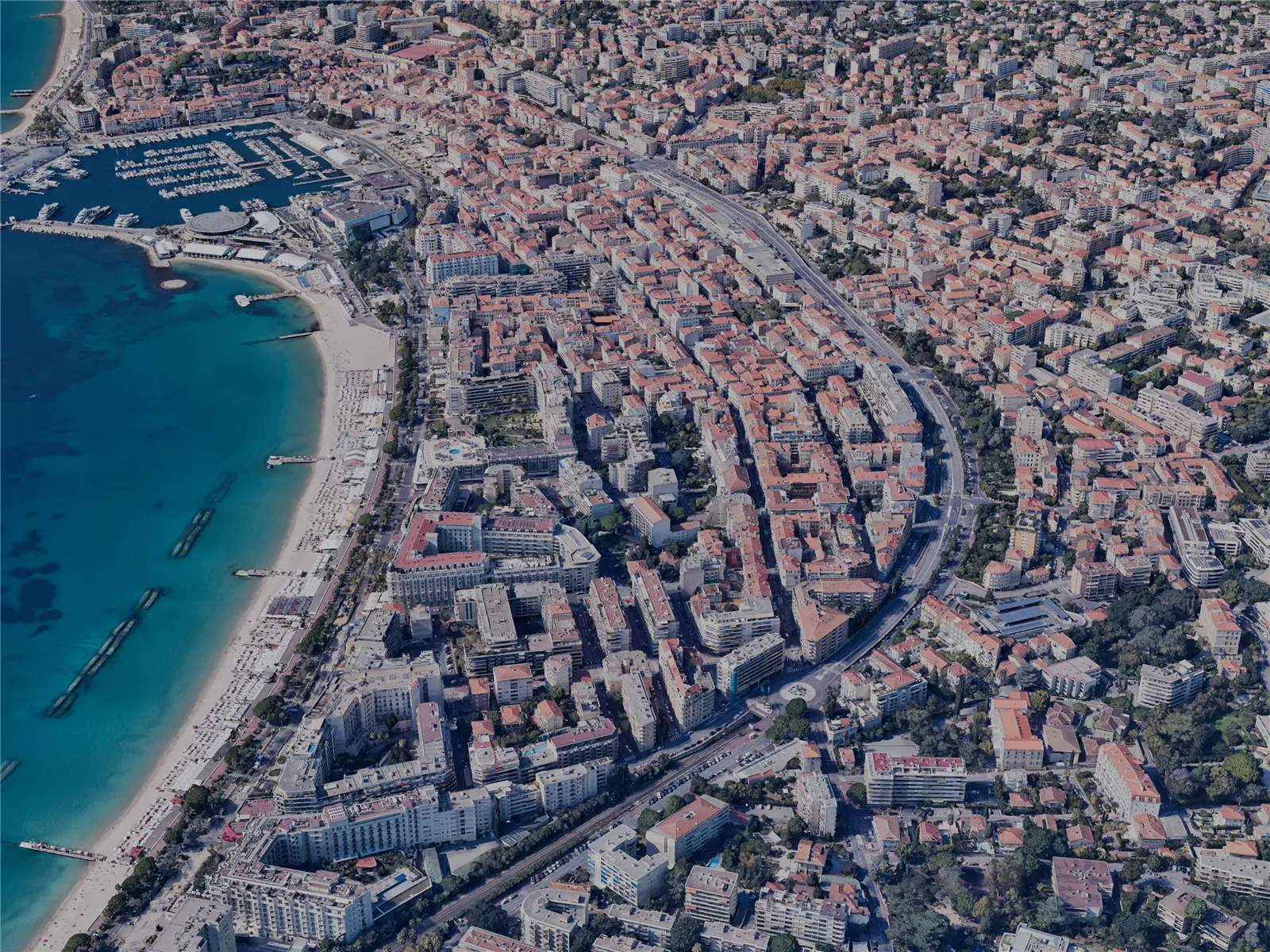 Cannes City, France (2024) 3D Model main preview