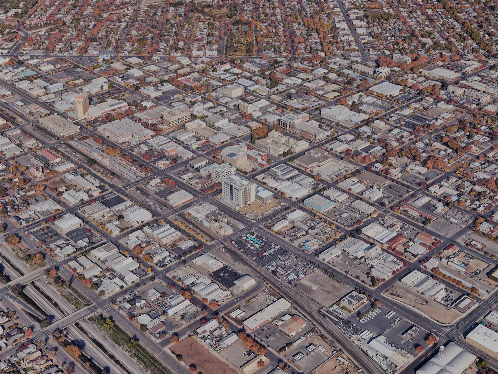 Modesto City, CA, USA (2024) 3D Model main preview