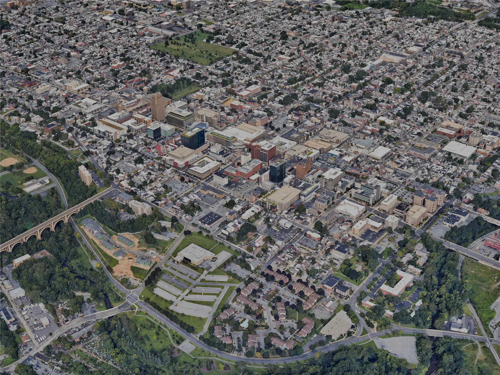 Allentown City, USA (2023) 3D Model main preview