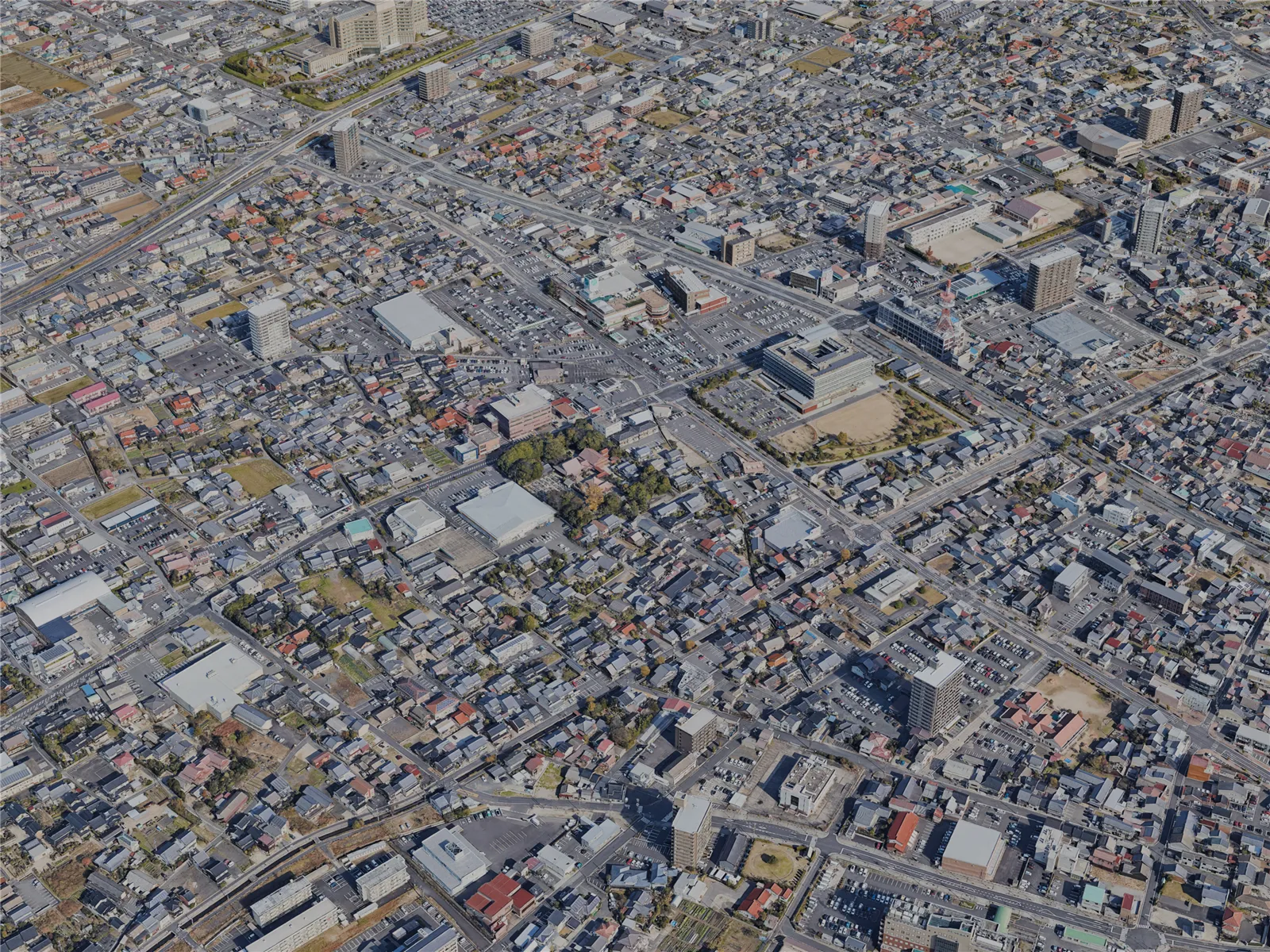 Izumo City, Japan (2024) 3D Model main preview