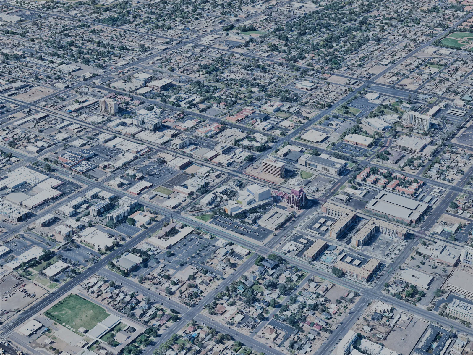Mesa City, USA (2024) 3D Model main preview