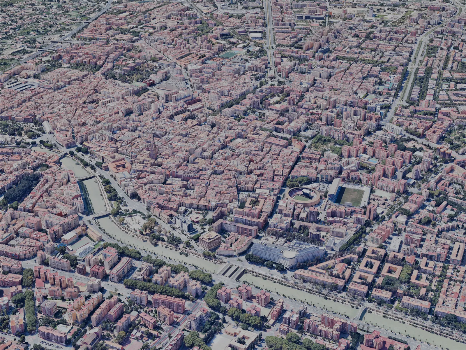 Murcia City, Spain (2023) 3D Model main preview