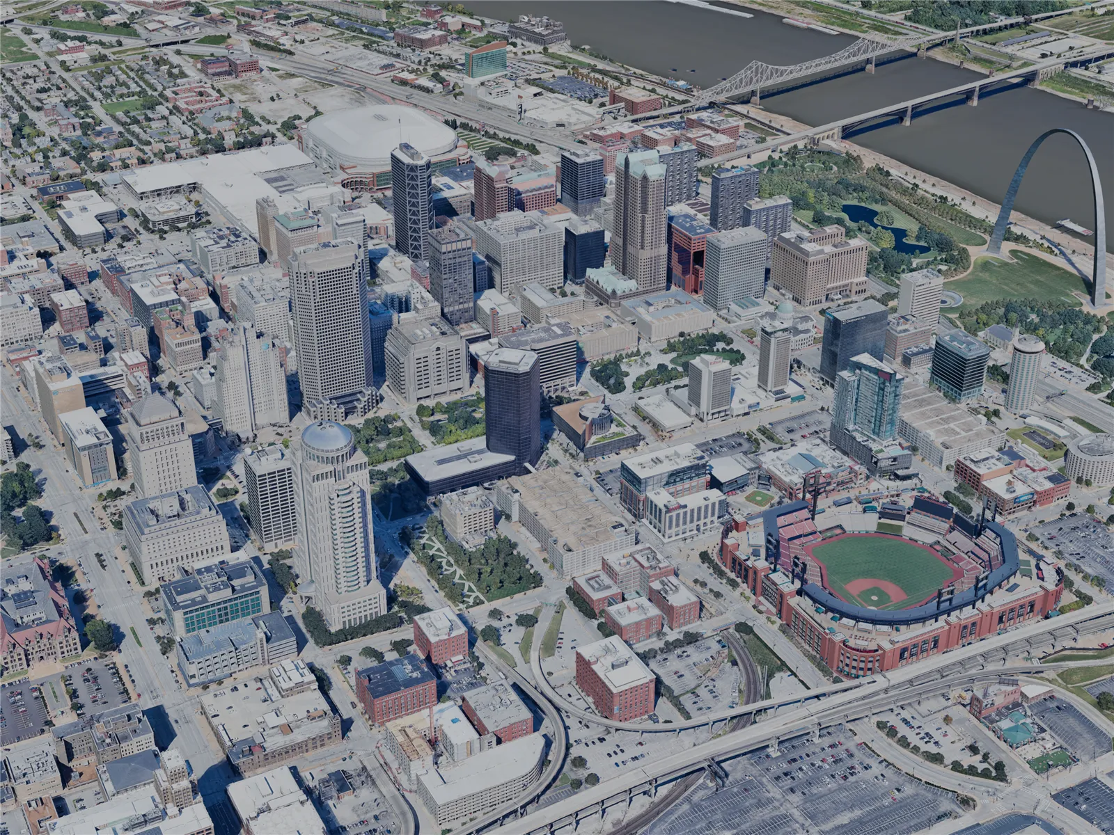 St. Louis City, MO, USA (2023) 3D Model main preview