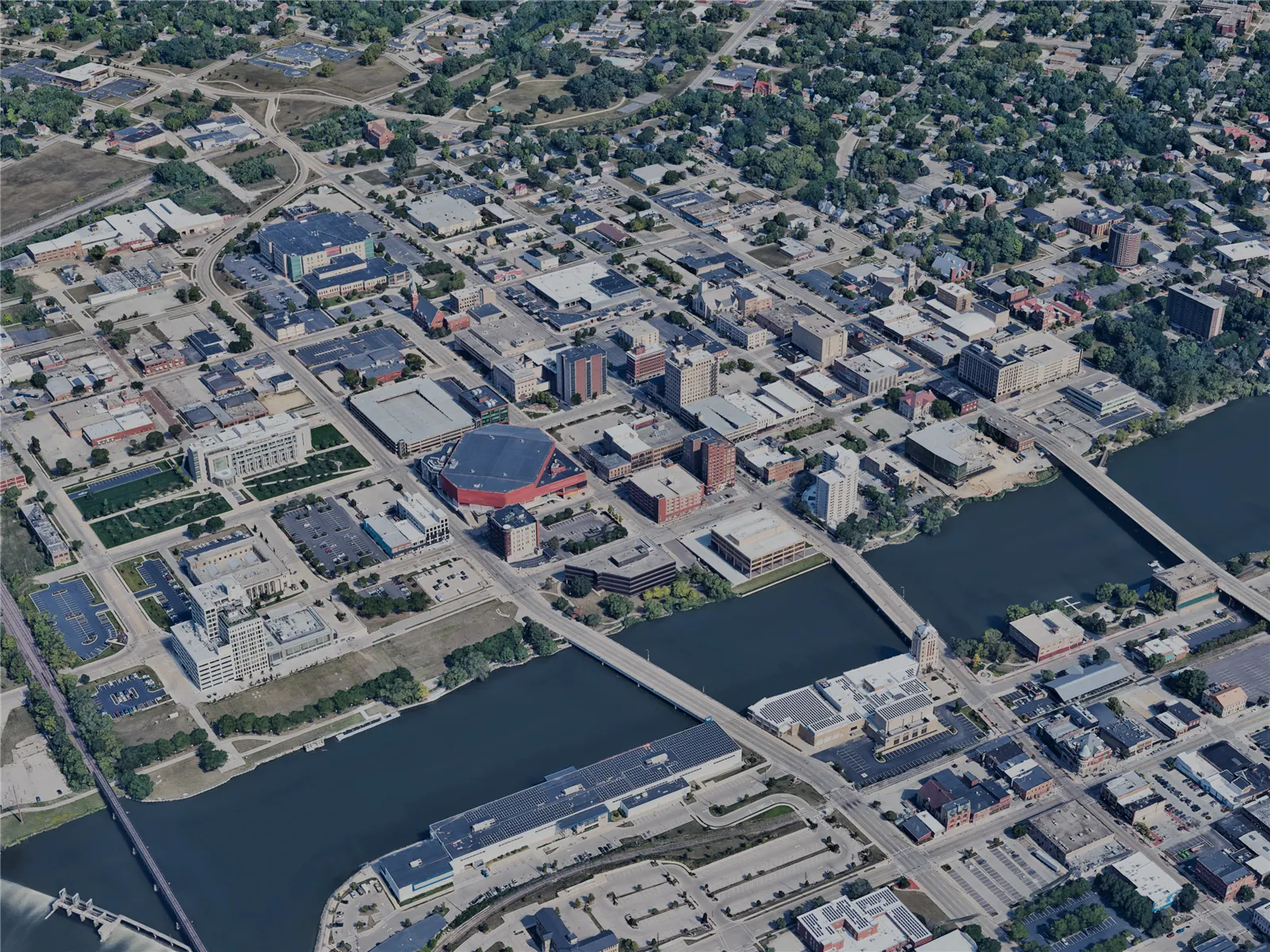 Rockford City, USA (2023) 3D Model main preview