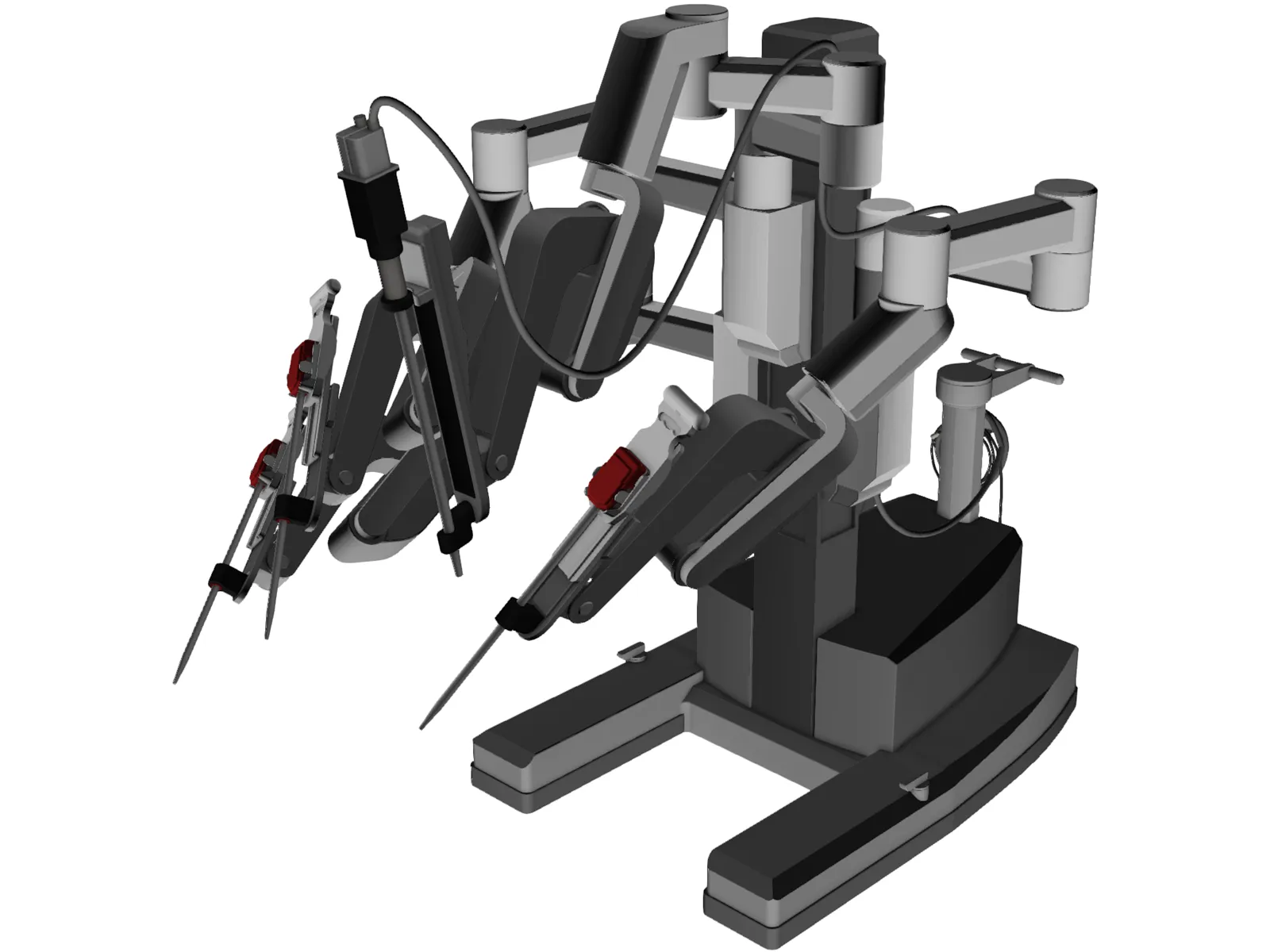 Surgical Robot 3D Model main preview