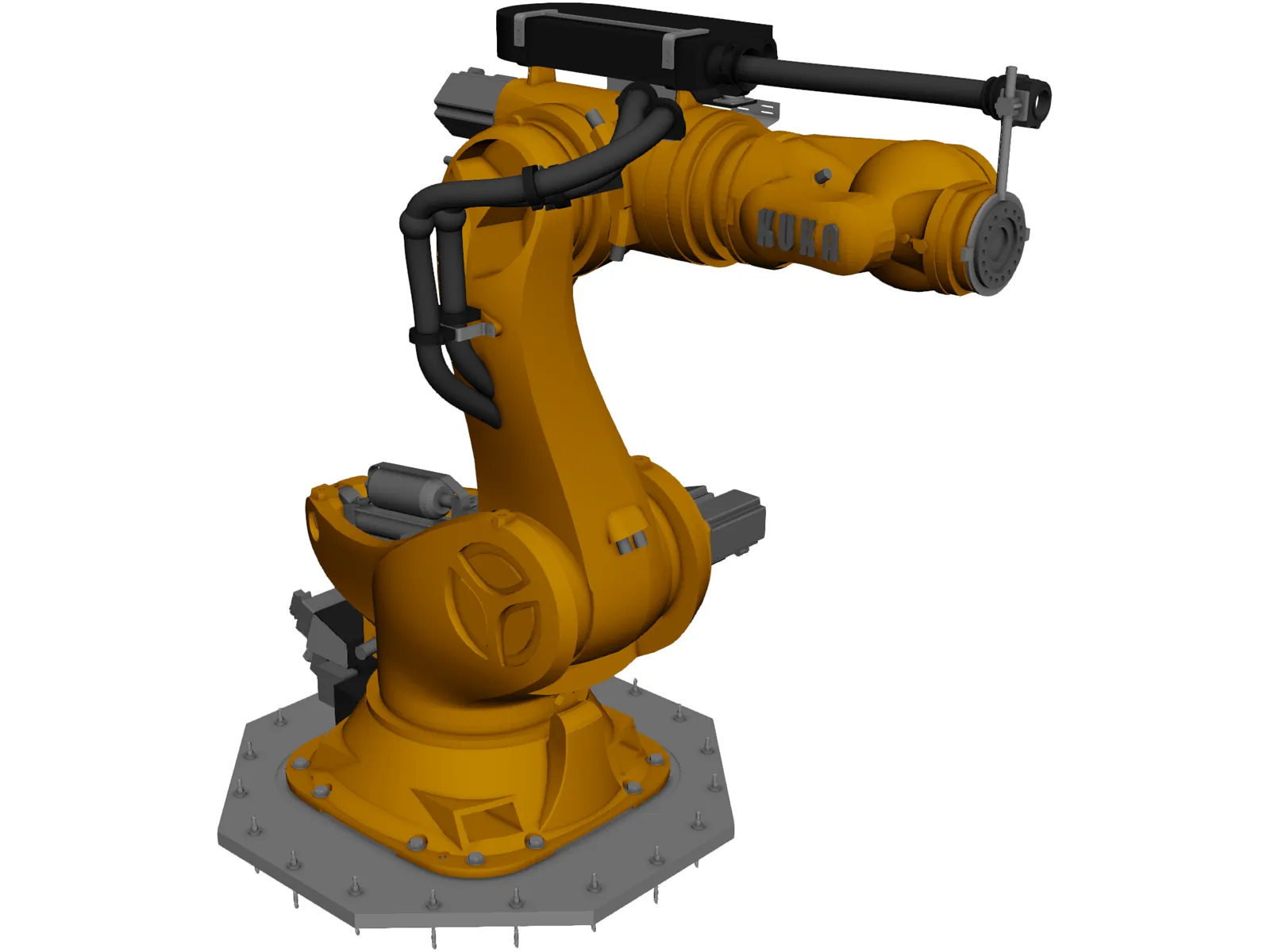 Kuka KR1000 Titan 3D Model main preview