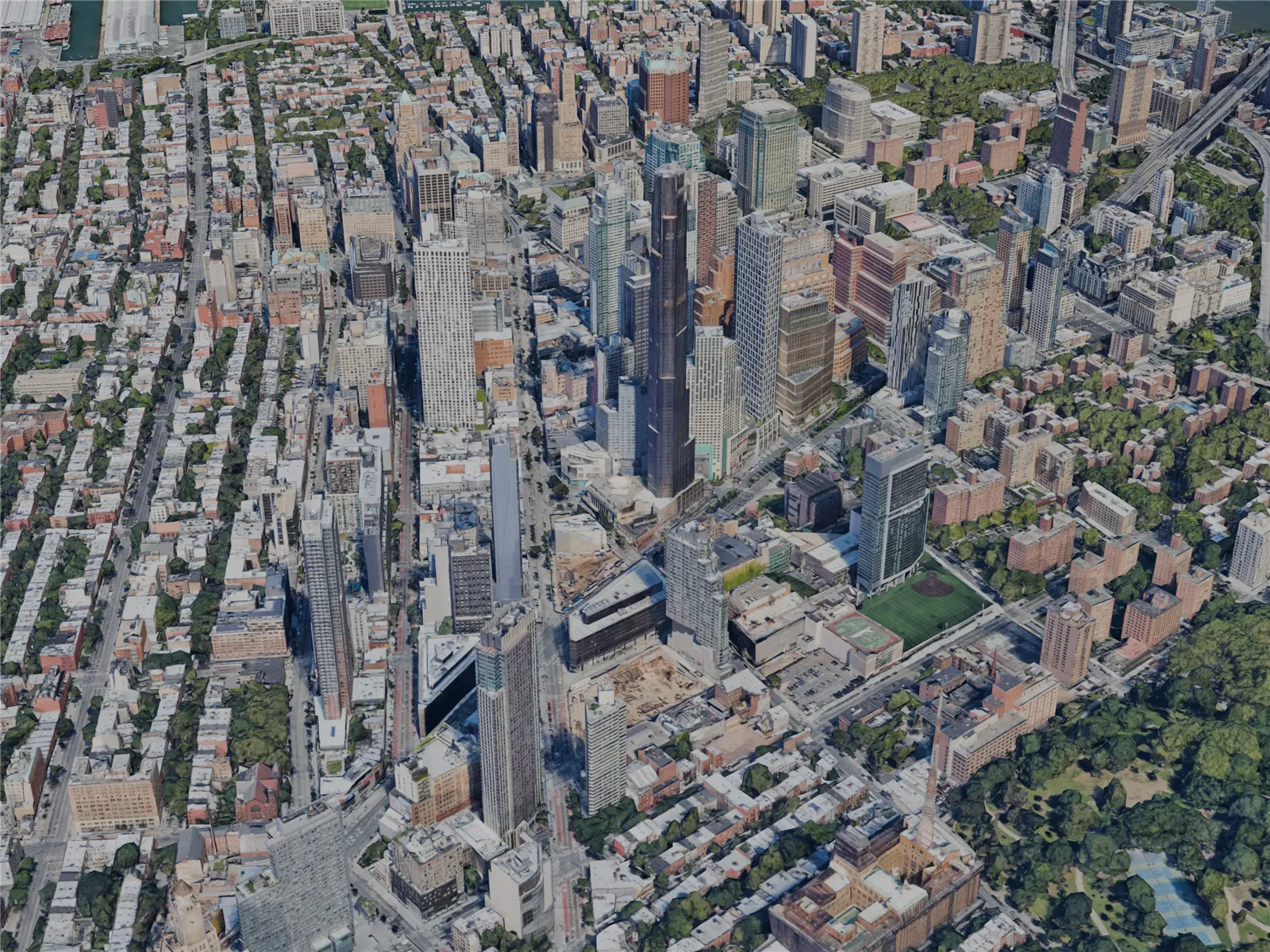 New York City, Brooklyn, USA (2022) 3D Model main preview