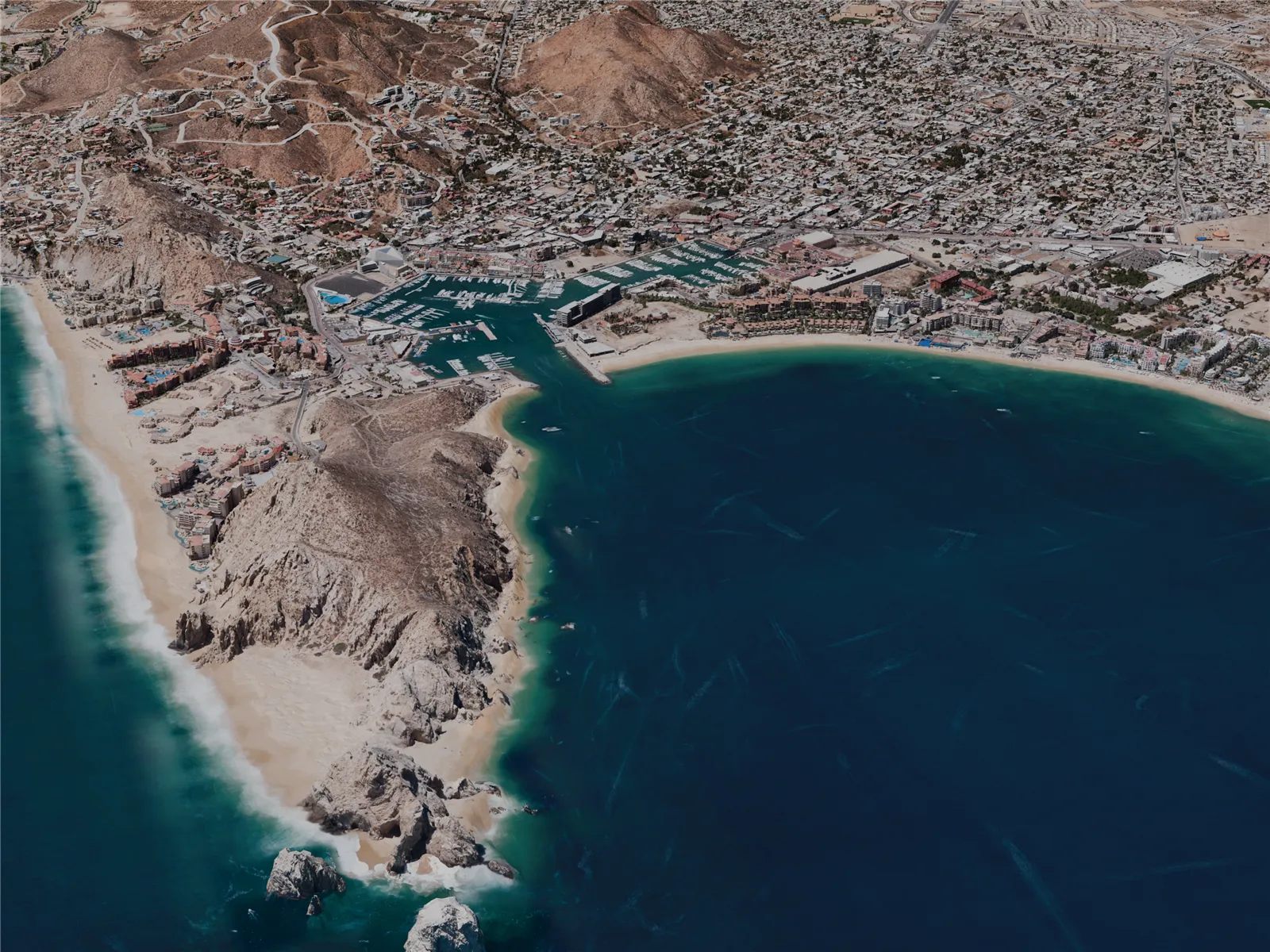 Cabo San Lucas City, Mexico (2023) 3D Model main preview