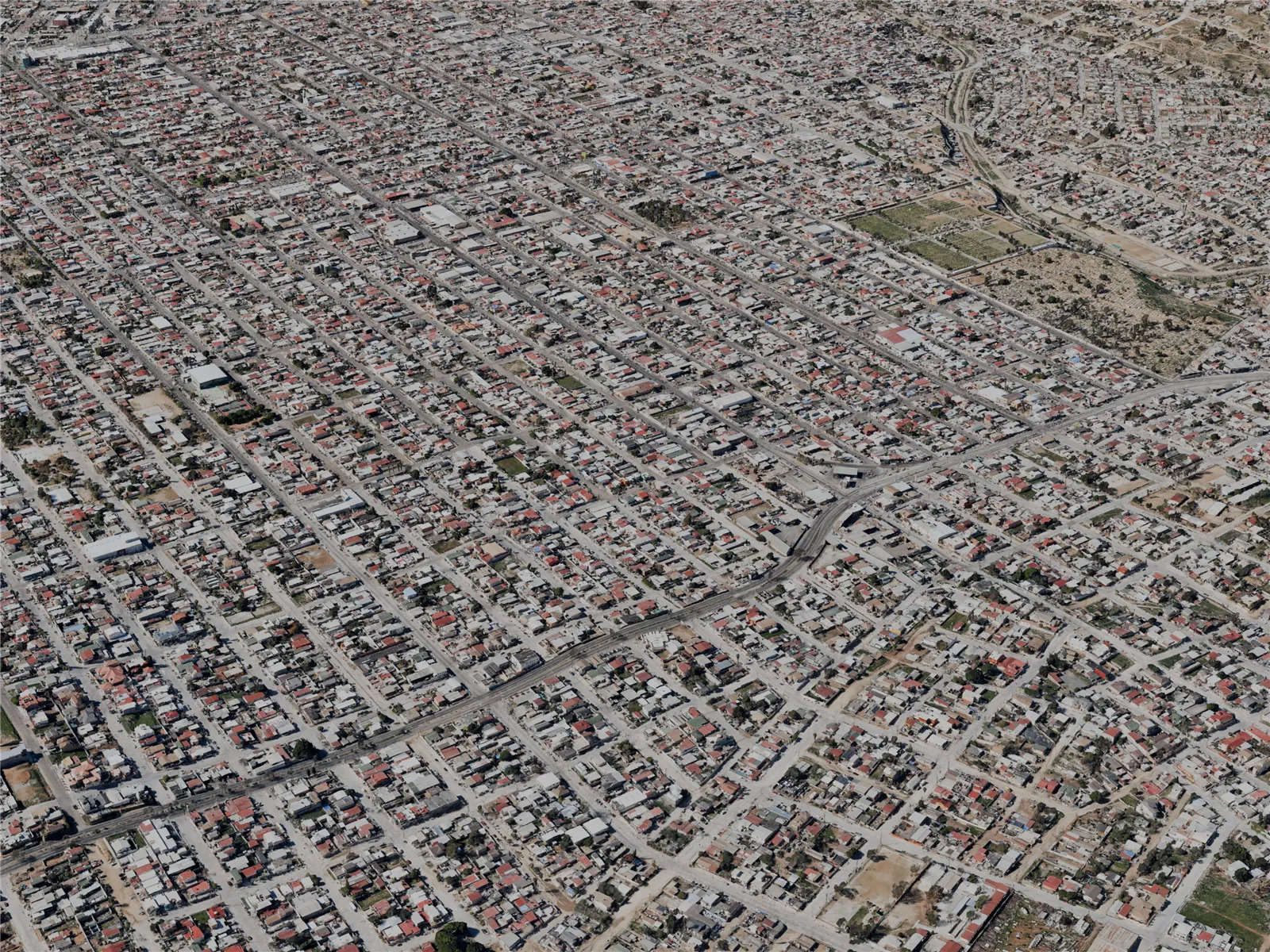 Ensenada City, Mexico (2022) 3D Model main preview