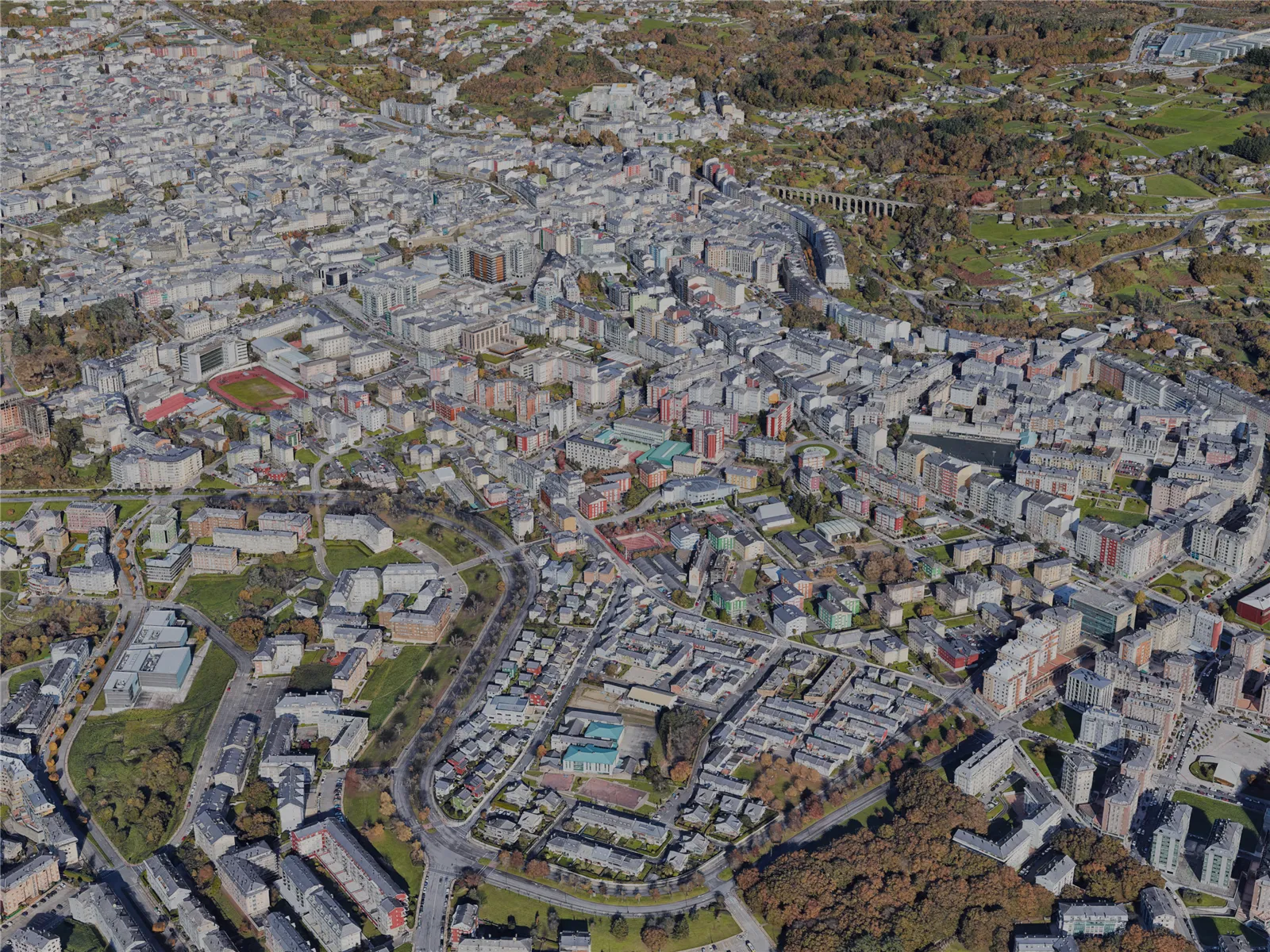 Lugo City, Spain (2023) 3D Model main preview