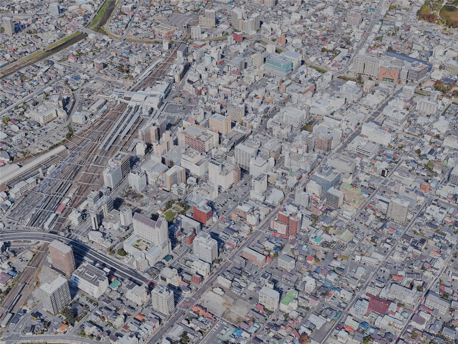 Matsumoto City, Japan (2023) 3D Model main preview