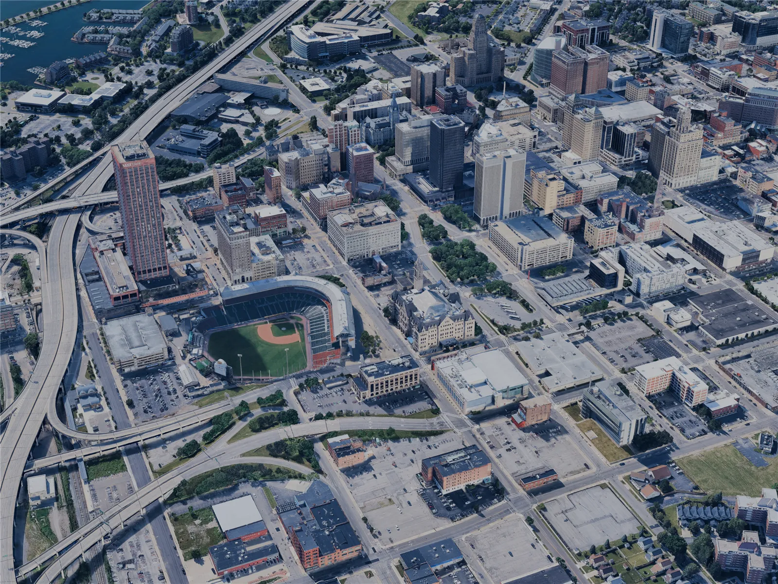 Buffalo City, NY, USA (2024) 3D Model main preview