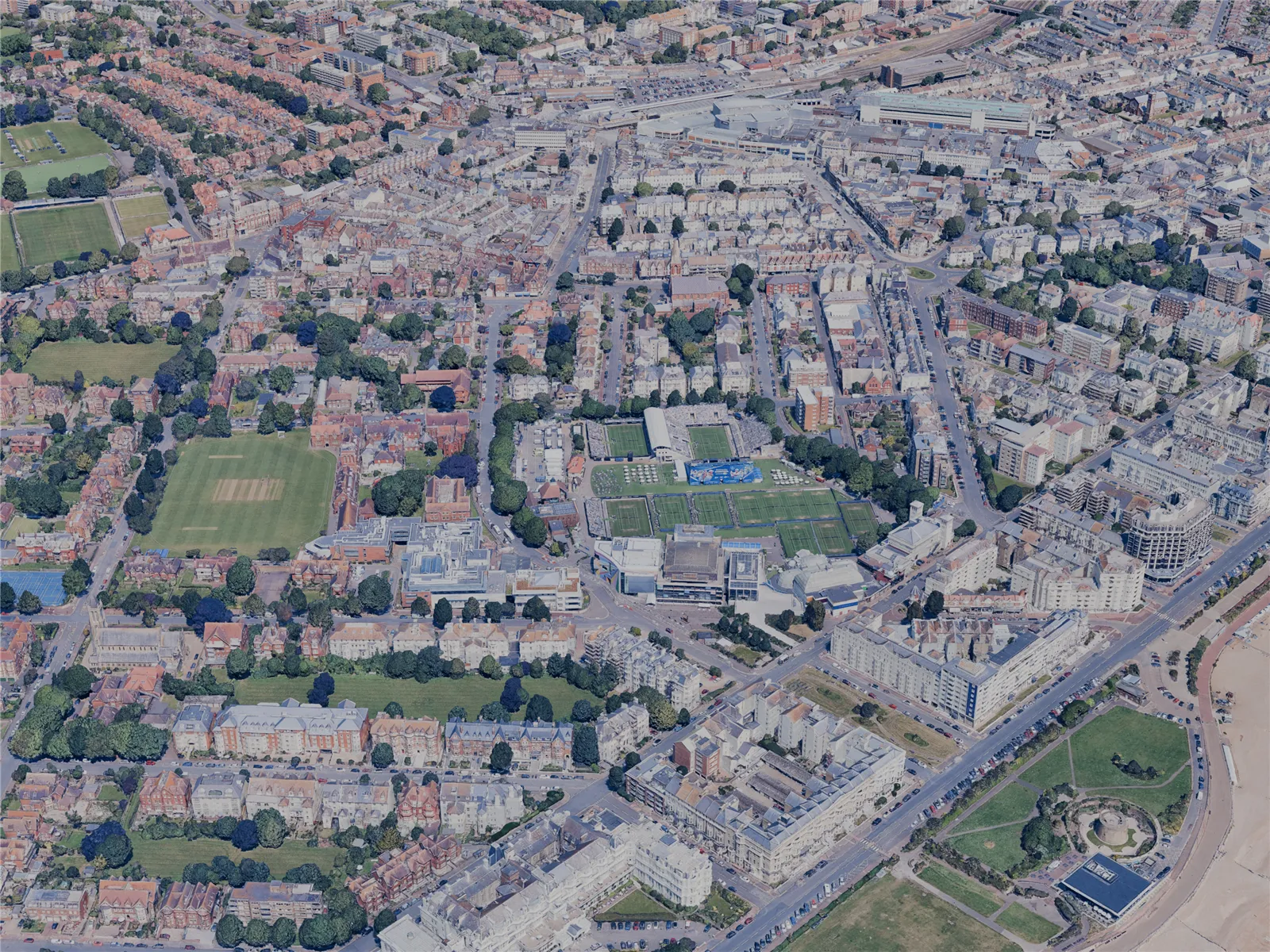 Eastbourne City, UK (2024) 3D Model main preview