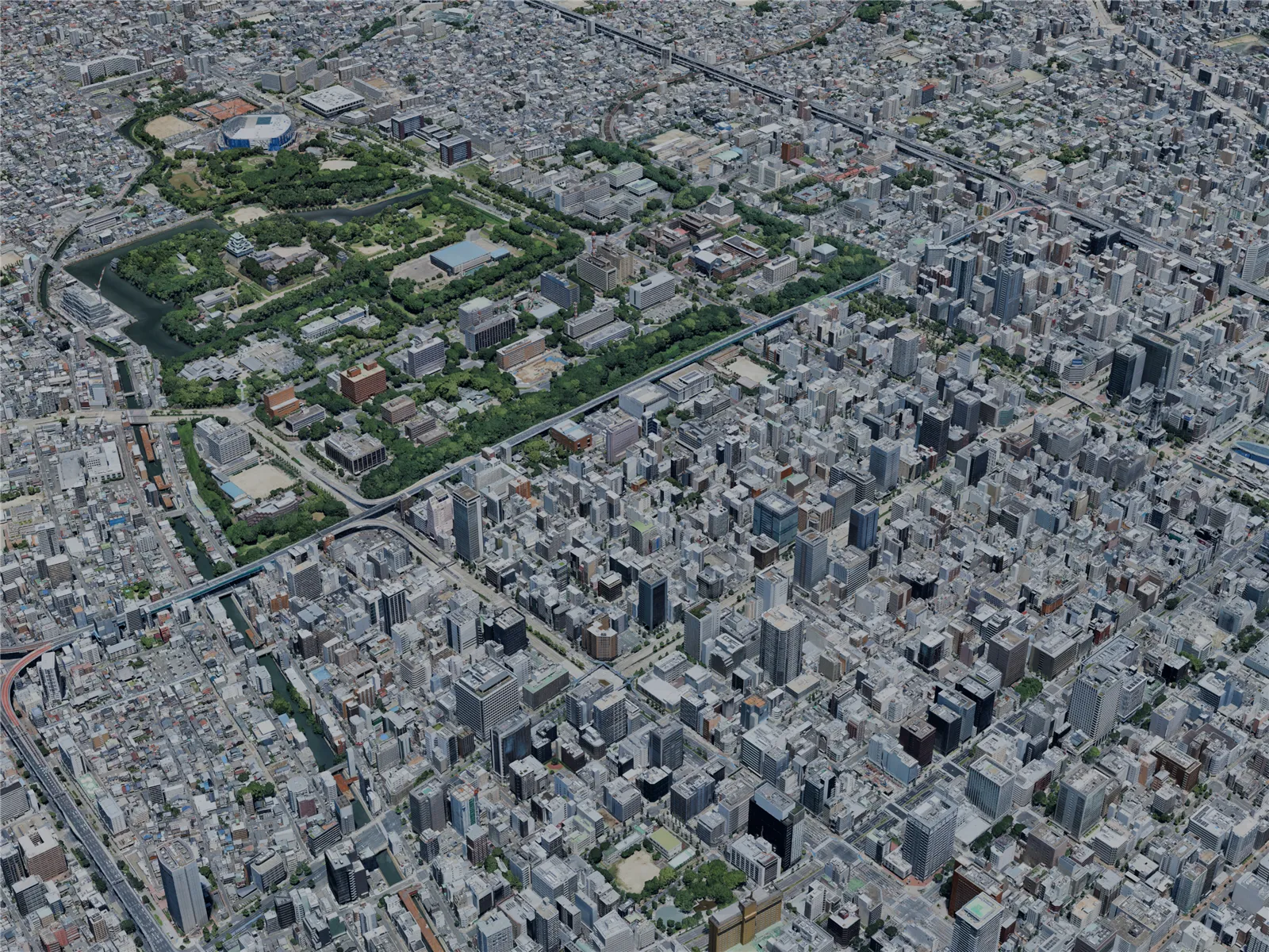Nagoya City, Japan (2024) 3D Model main preview