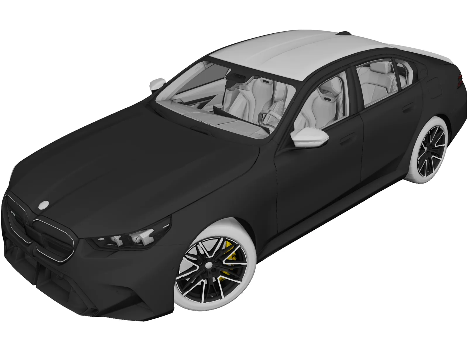 BMW M5 [G90] (2024) 3D Model main preview