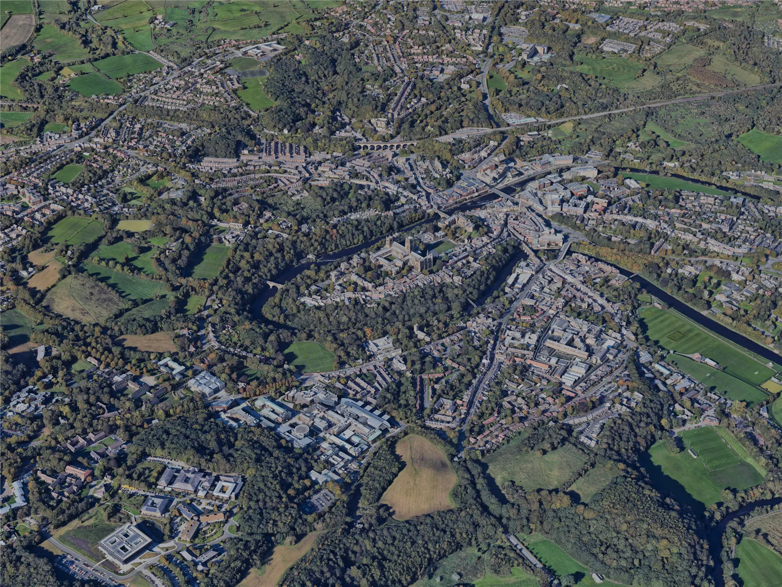 Durham City, UK (2024) 3D Model main preview