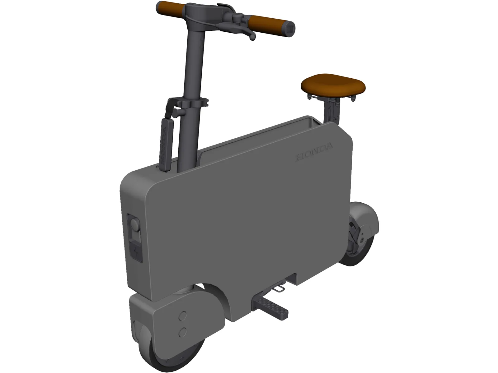 Honda Motocompacto 3D Model main preview