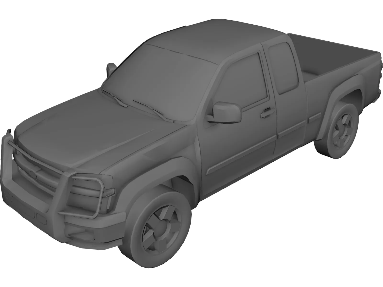 Chevrolet Silverado (2001) 3D Model main preview