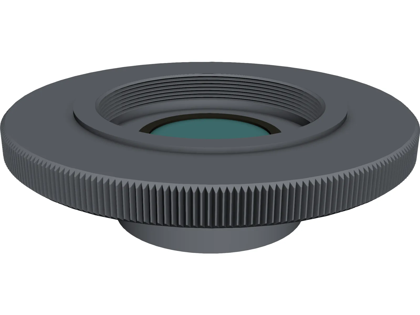 Magnifying Lens 3D Model main preview