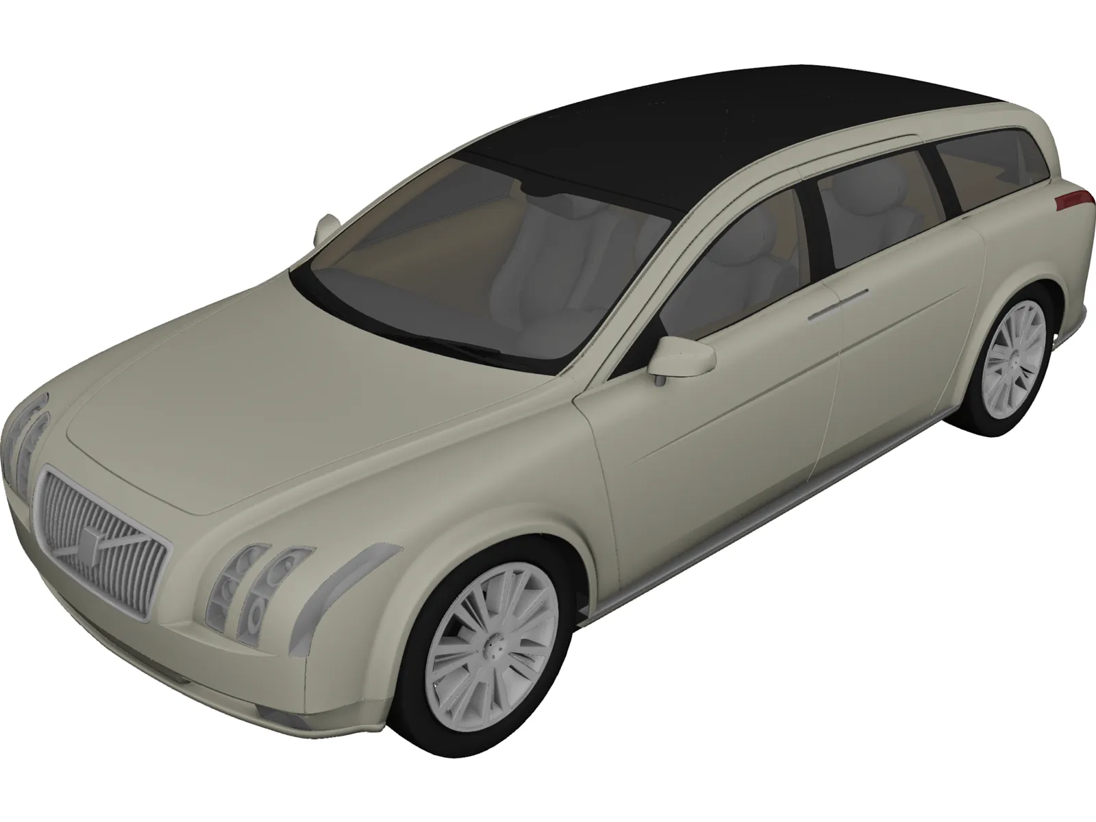 Volvo VCC Concept 3D Model main preview