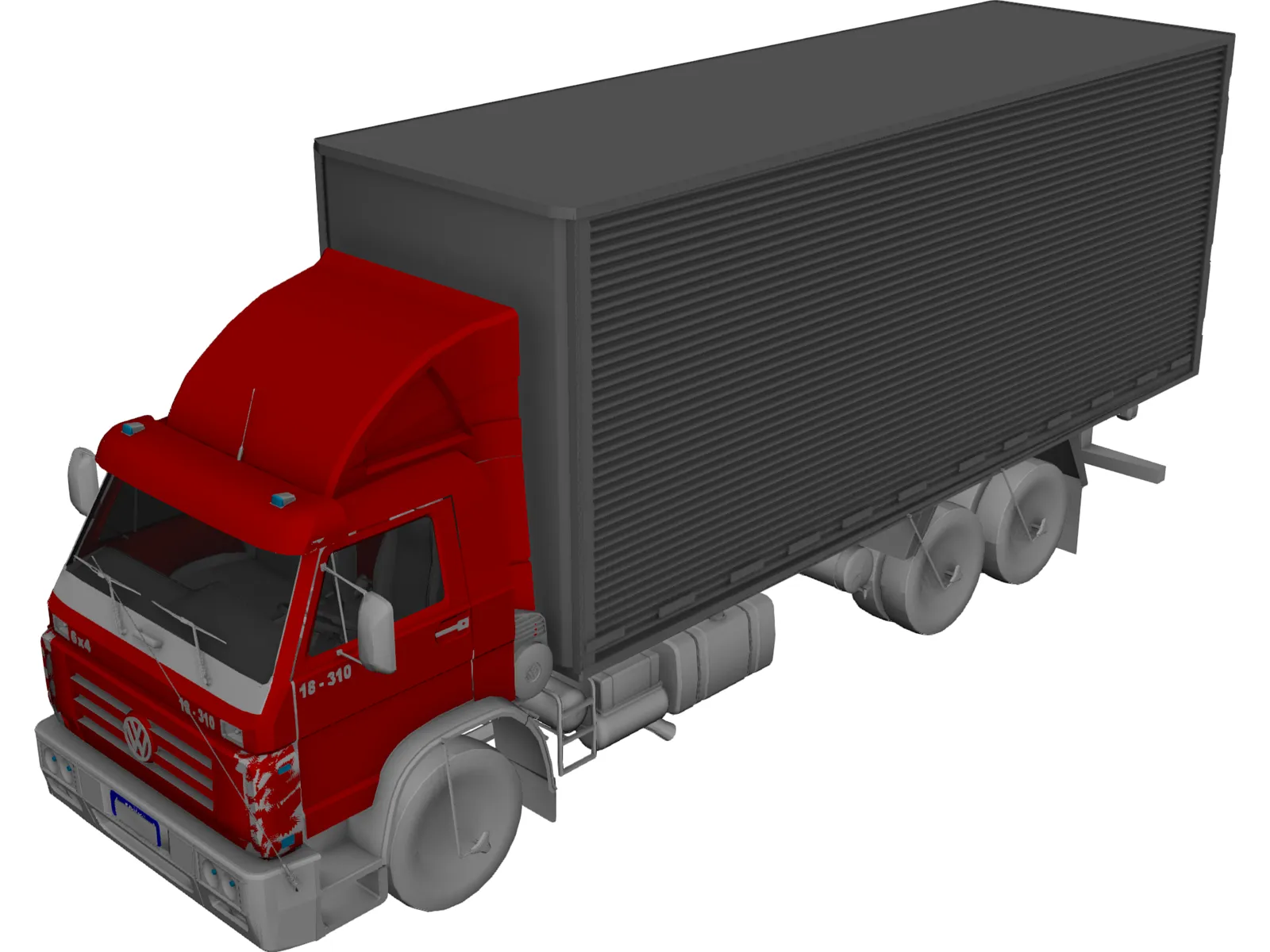 Volkswagen 18310 3D Model main preview