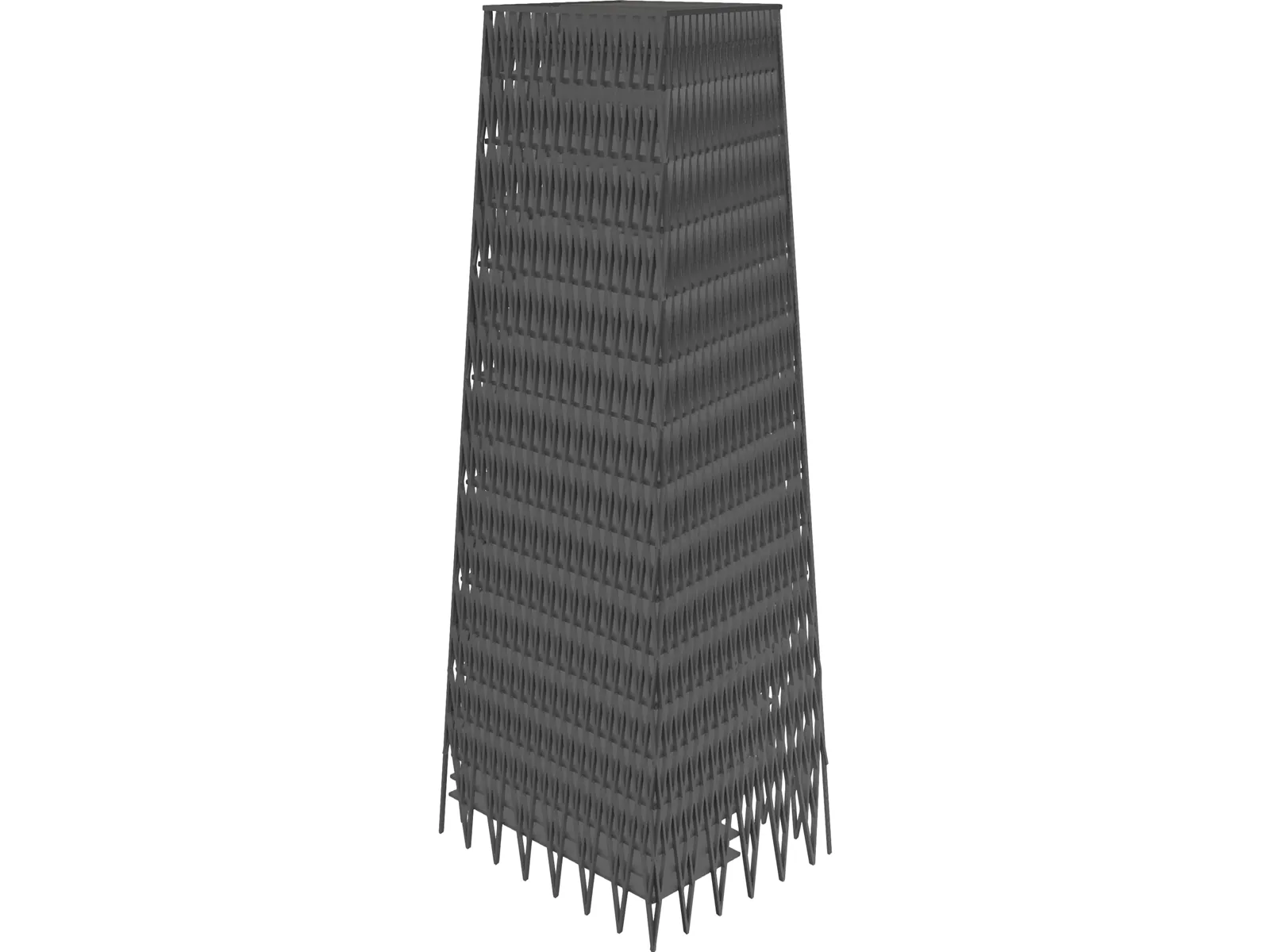 Tower 3D Model main preview