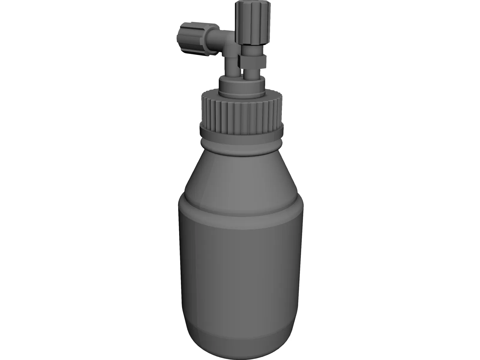 GL45 Media Bottle 3D Model main preview