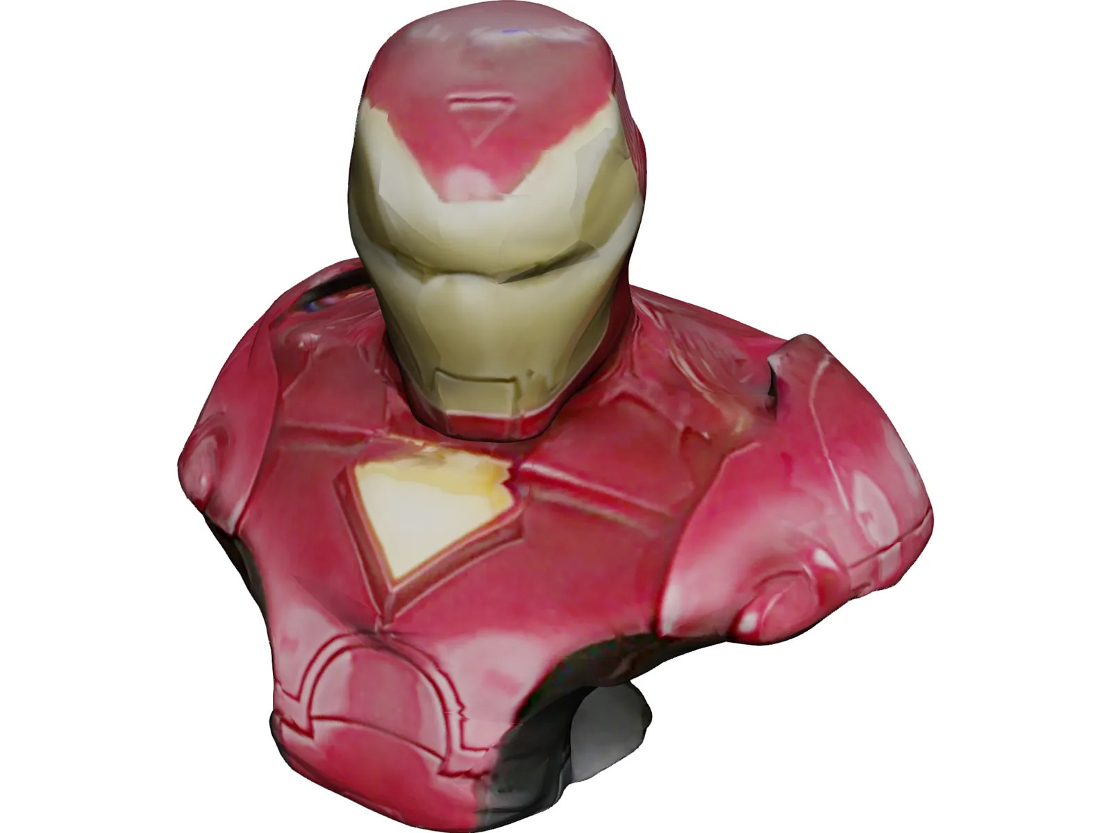 Ironman Bust 3D Model main preview