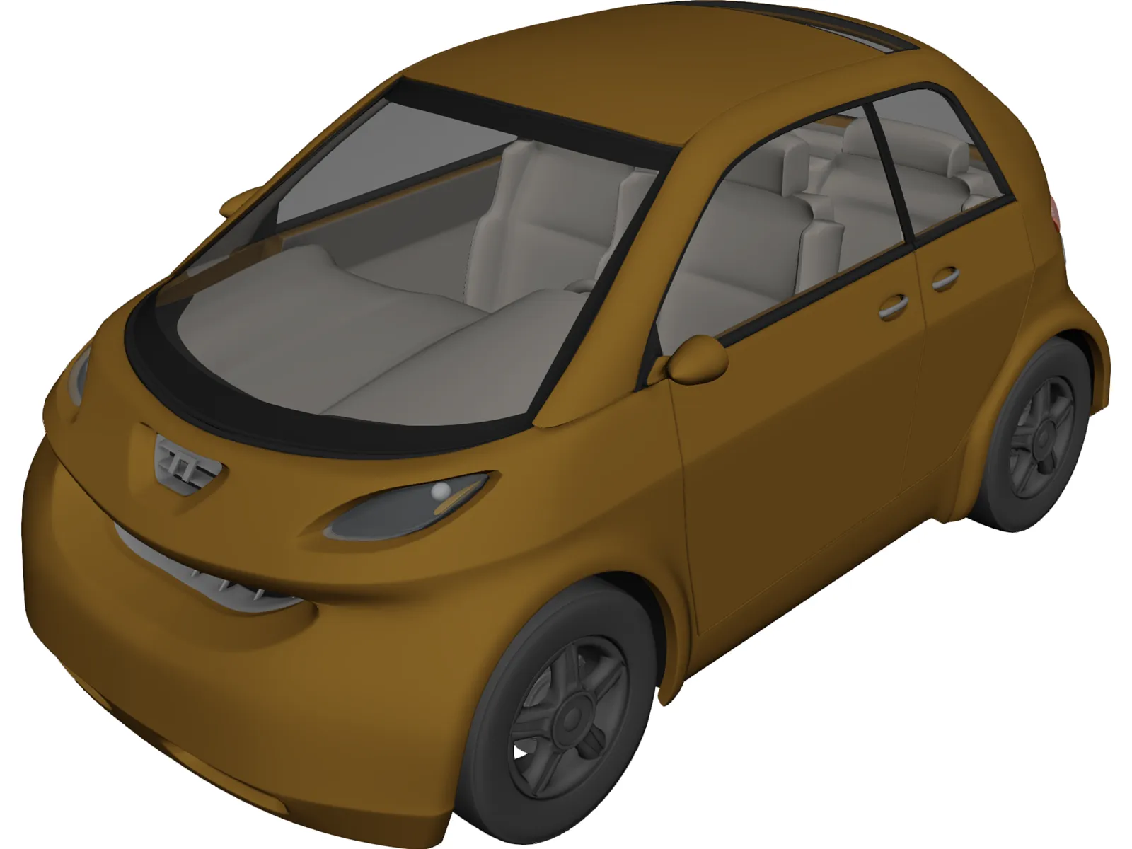 Concept Car 3D Model main preview