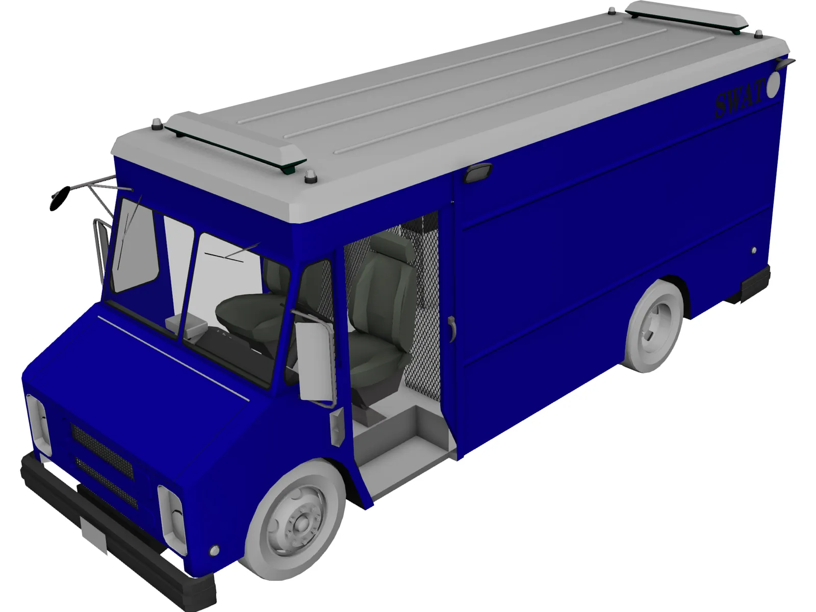 Chevrolet SWAT 3D Model main preview