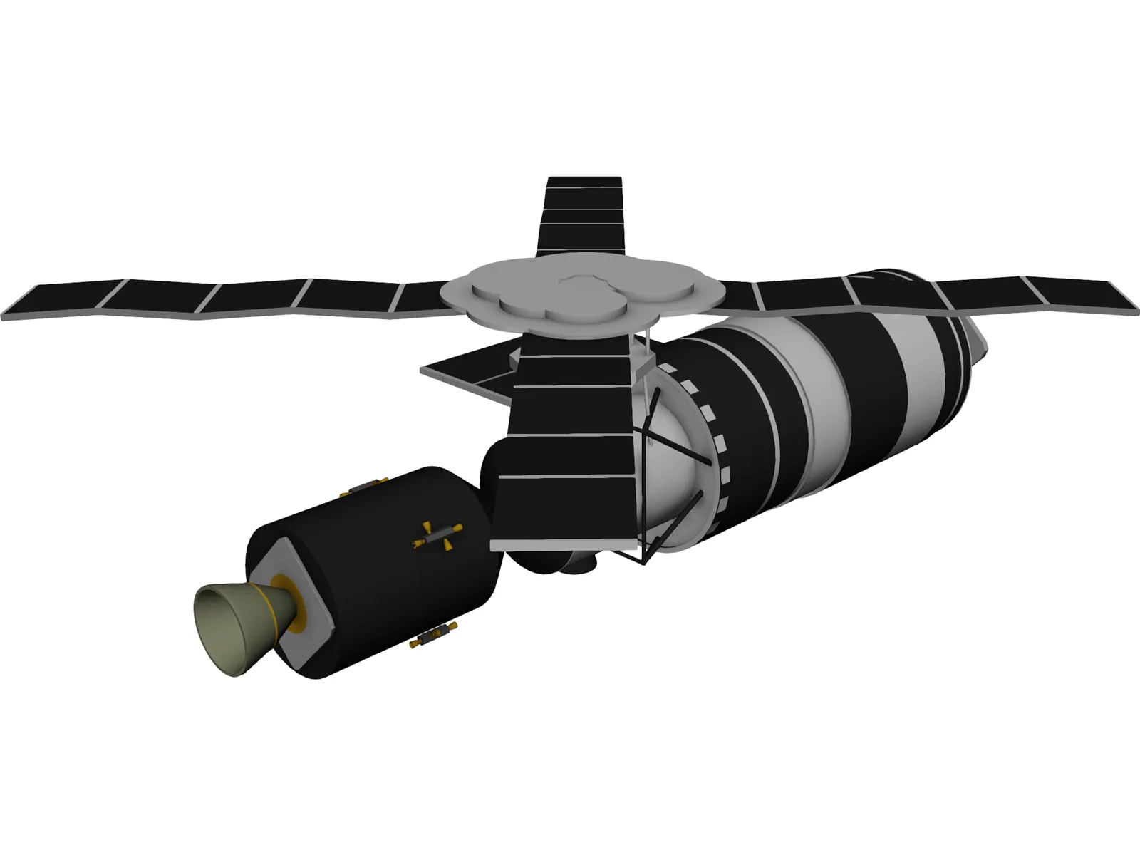 Skylab C 3D Model main preview