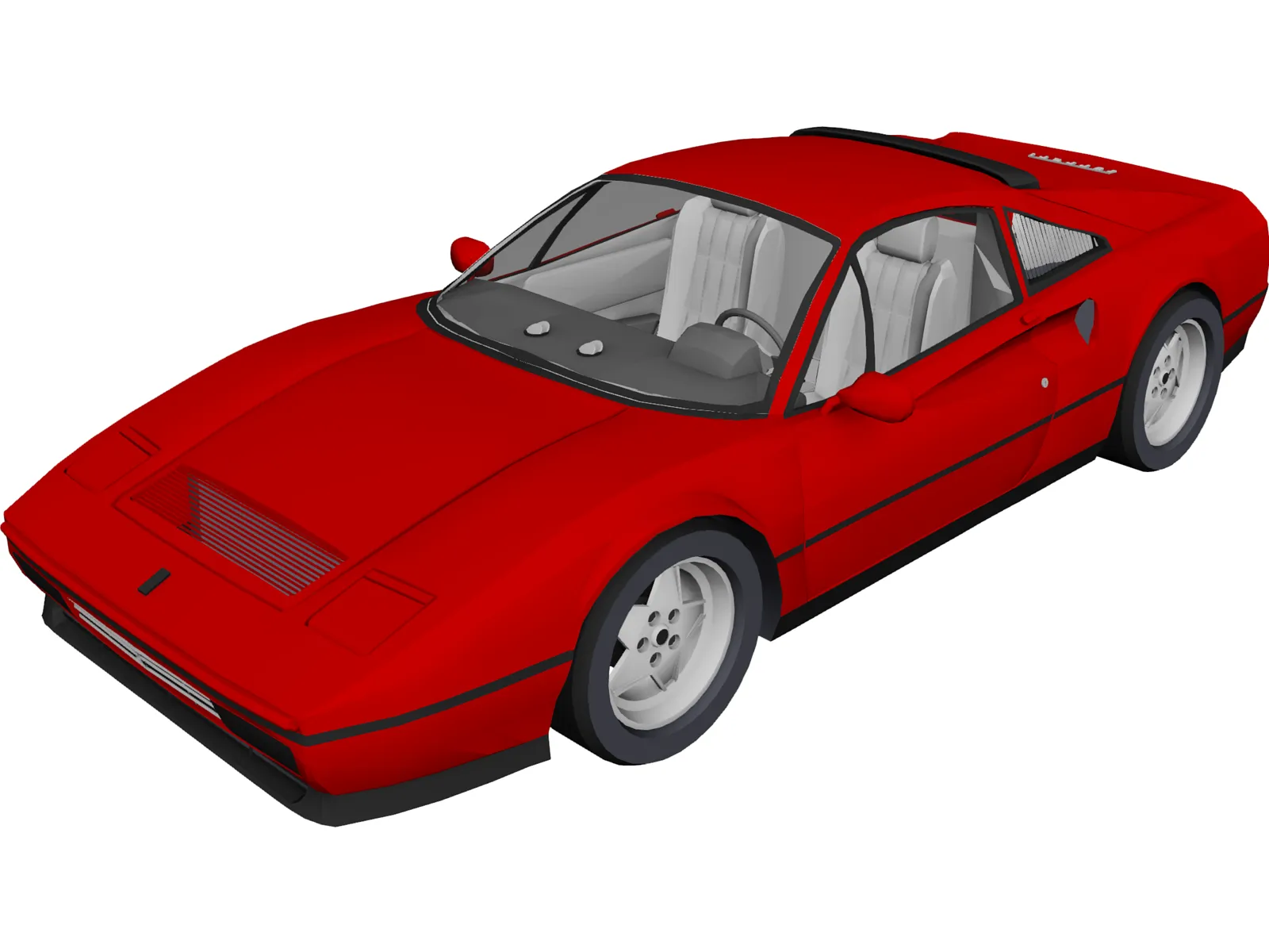 Ferrari 328 GTS (1985) 3D Model main preview