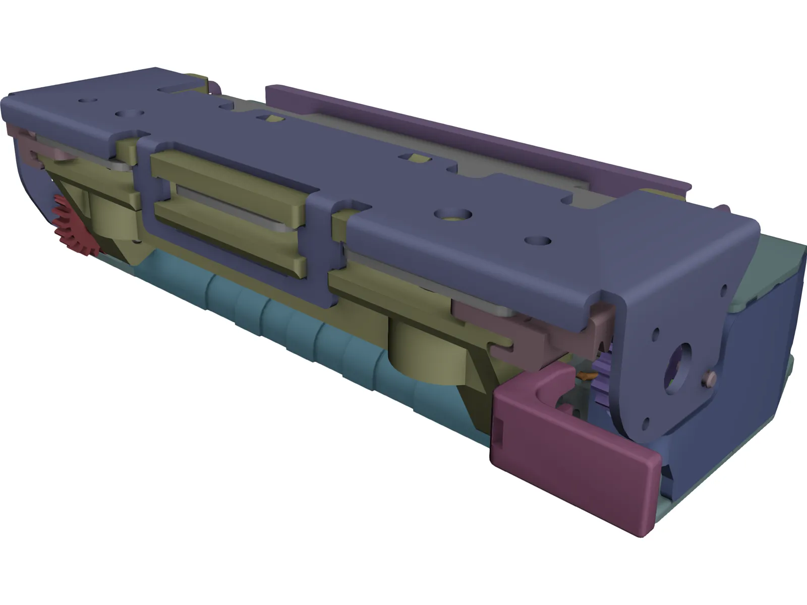 Printer 3D Model main preview