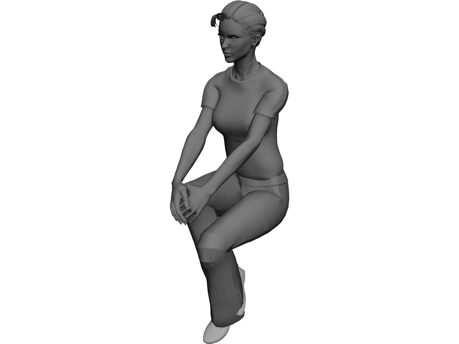 Woman 3D Model main preview