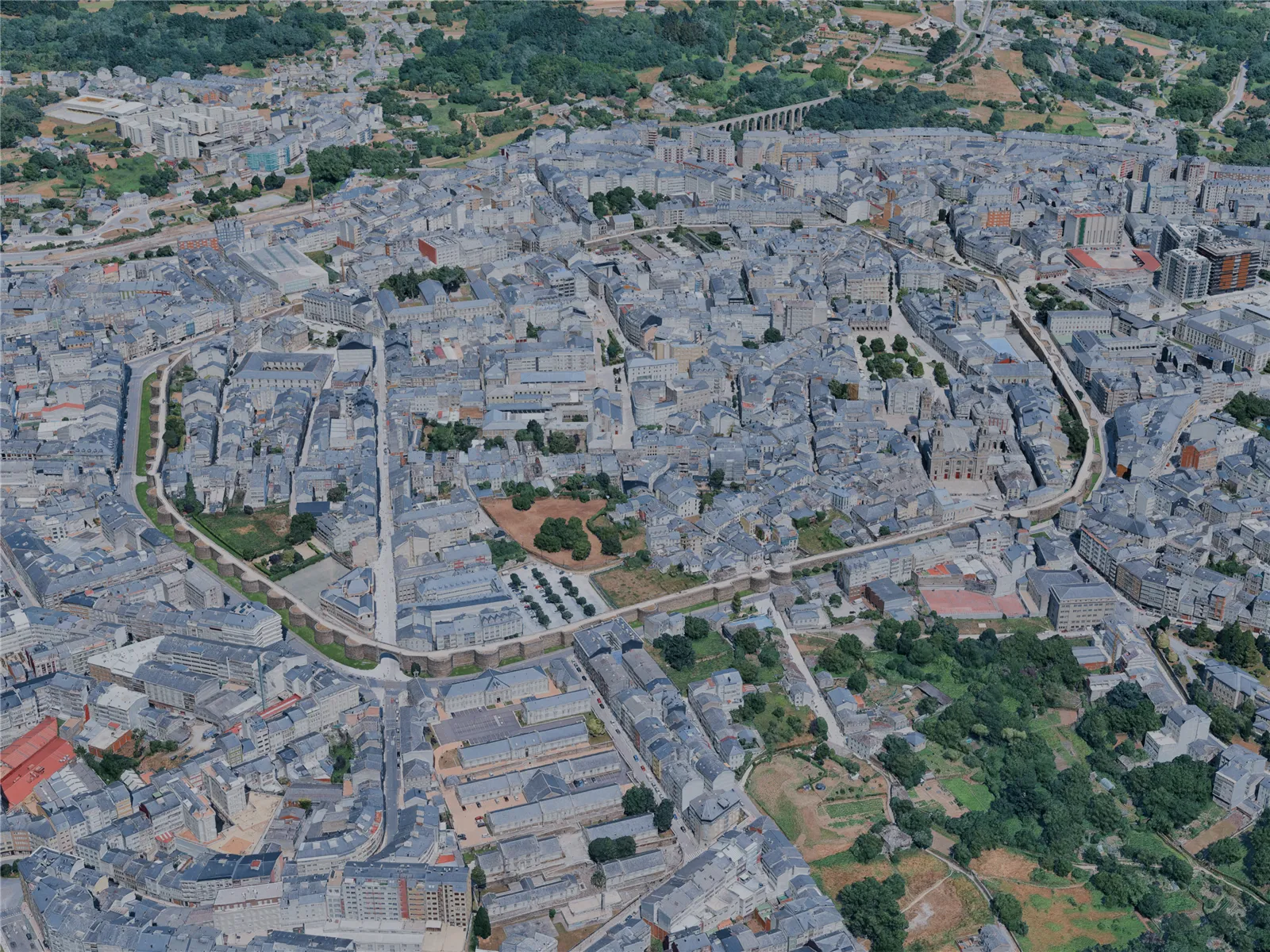 Lugo City, Spain (2024) 3D Model main preview