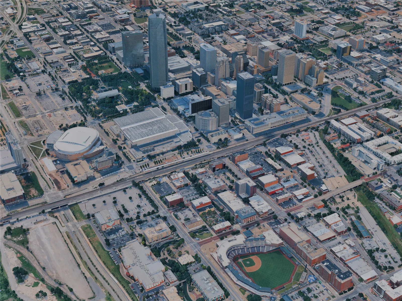 Oklahoma City, OK, USA (2024) 3D Model main preview