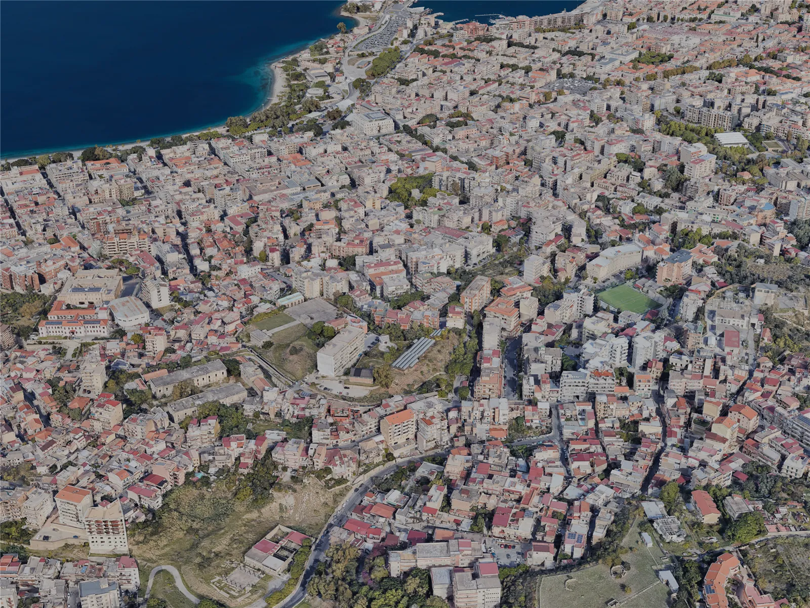 Reggio Calabria City, Italy (2023) 3D Model main preview