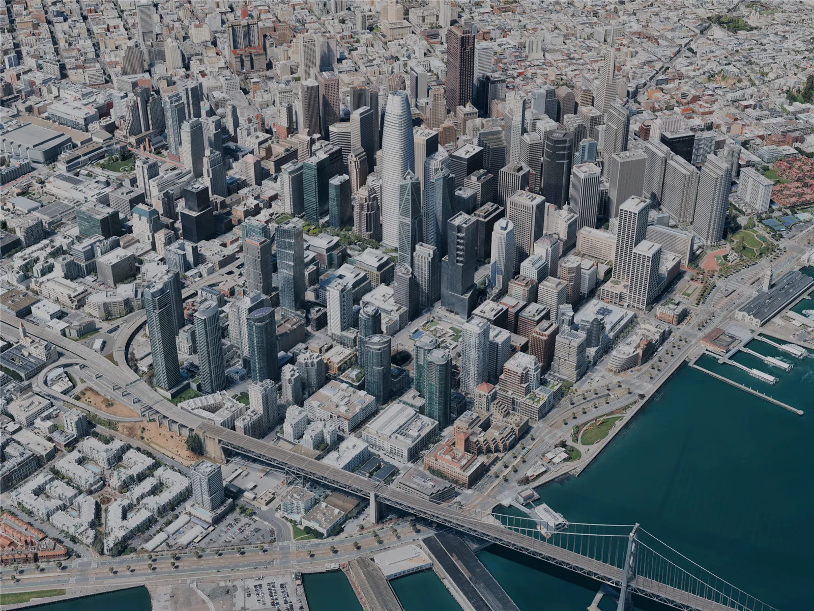 San Francisco City, CA, USA (2024) 3D Model main preview
