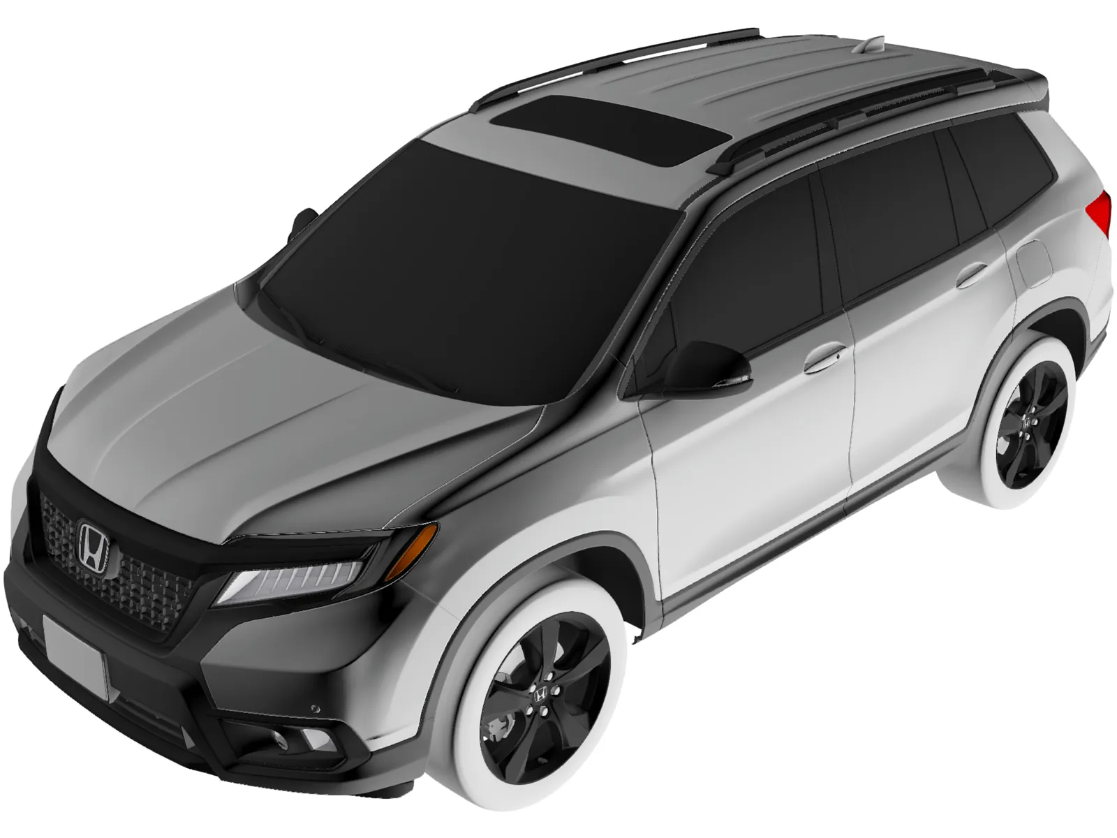 Honda Passport (2019) 3D Model main preview