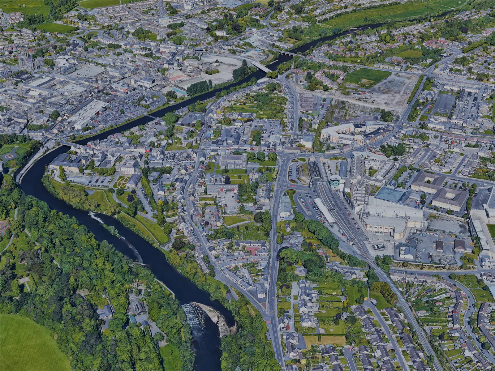 Kilkenny City, Ireland (2023) 3D Model main preview