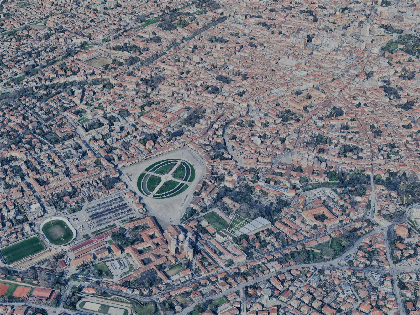 Padua City, Italy (2025) 3D Model main preview