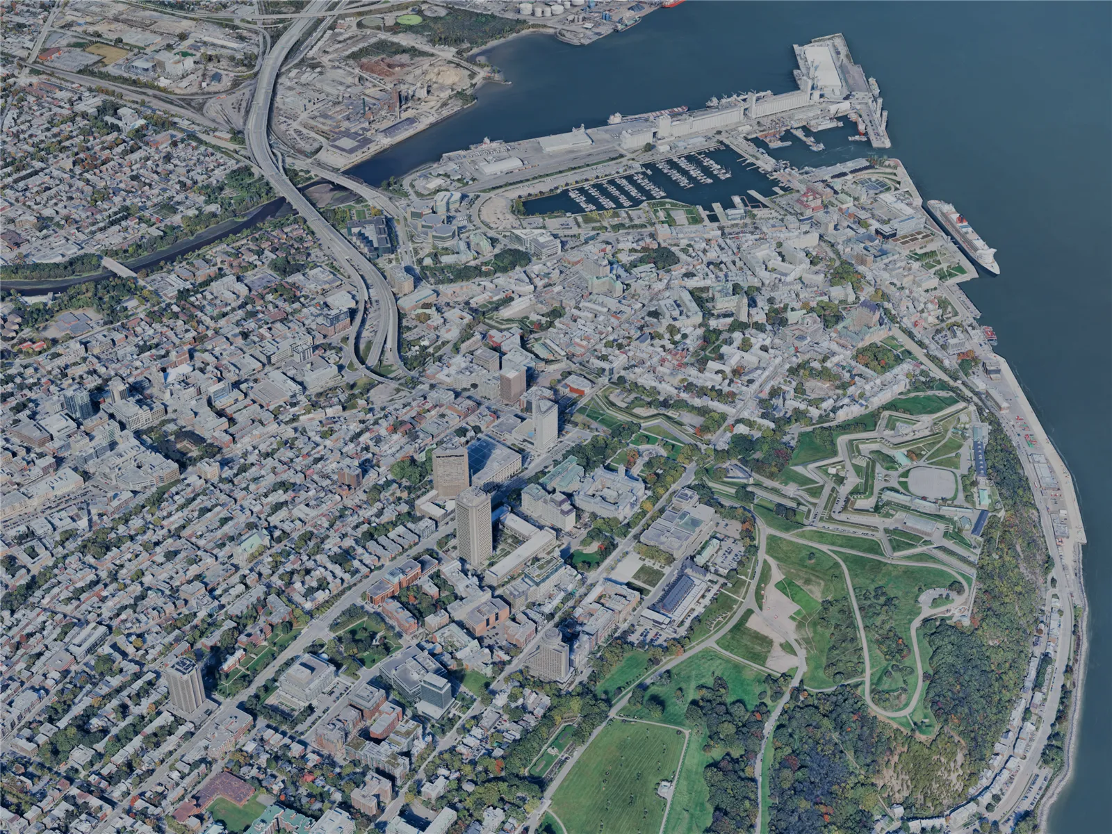 Quebec City, Canada (2024) 3D Model main preview