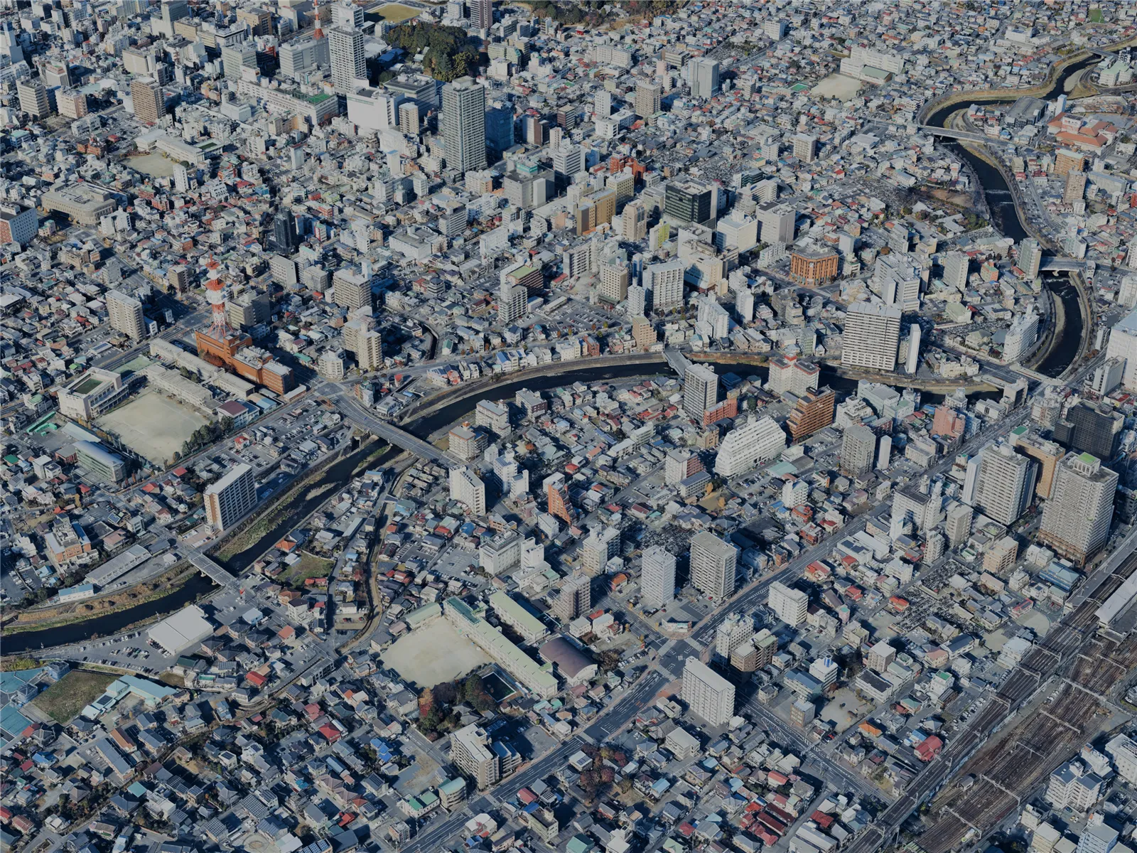 Utsunomiya City, Japan (2025) 3D Model main preview