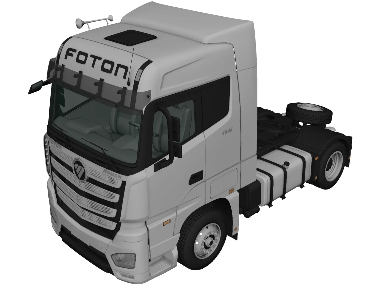Foton Auman (2018) 3D Model main preview