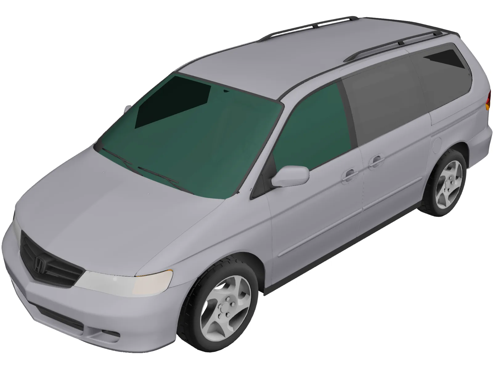 Honda Odyssey (2001) 3D Model main preview