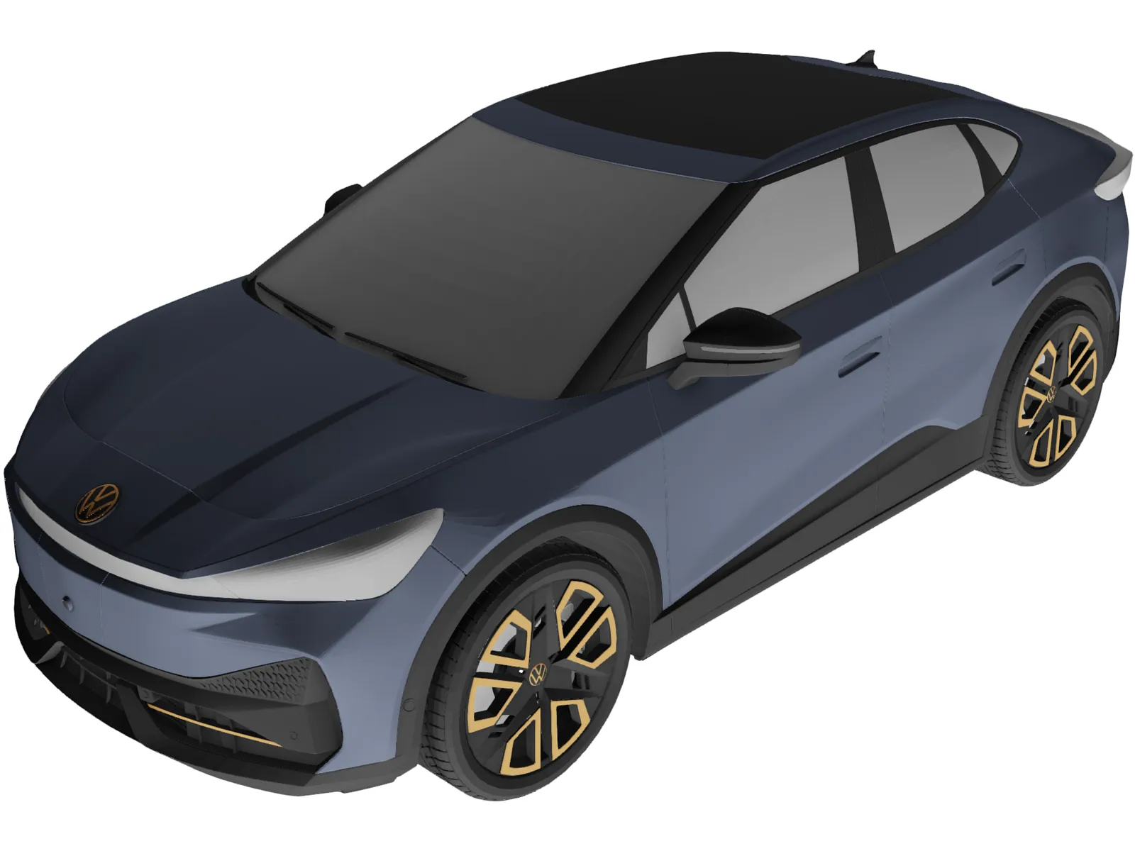 Volkswagen ID Unyx (2024) 3D Model main preview