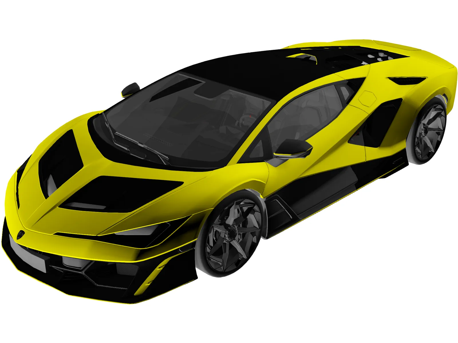 Lamborghini Fenomeno 3D Model main preview