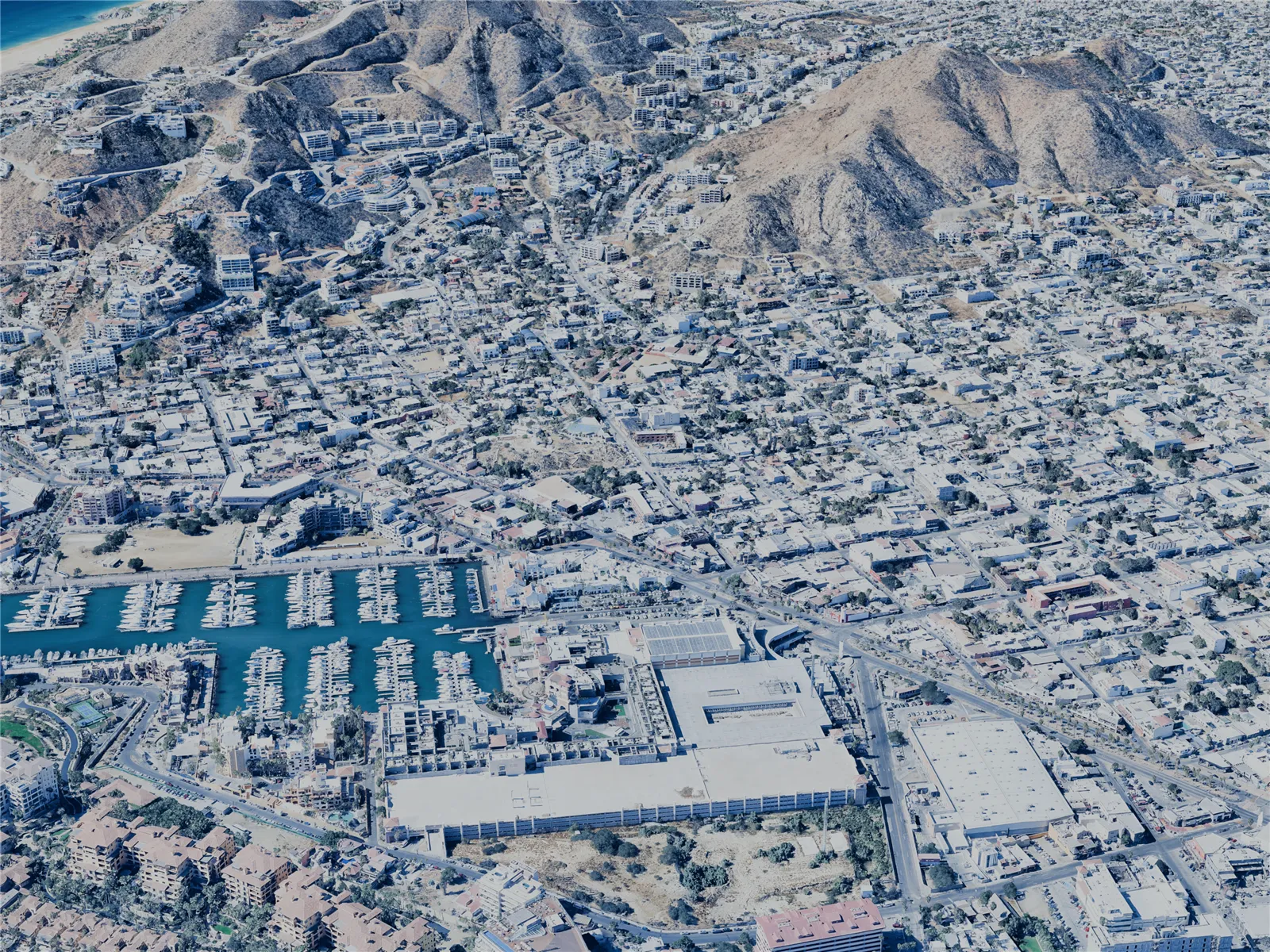 Cabo San Lucas City, Mexico (2025) 3D Model main preview