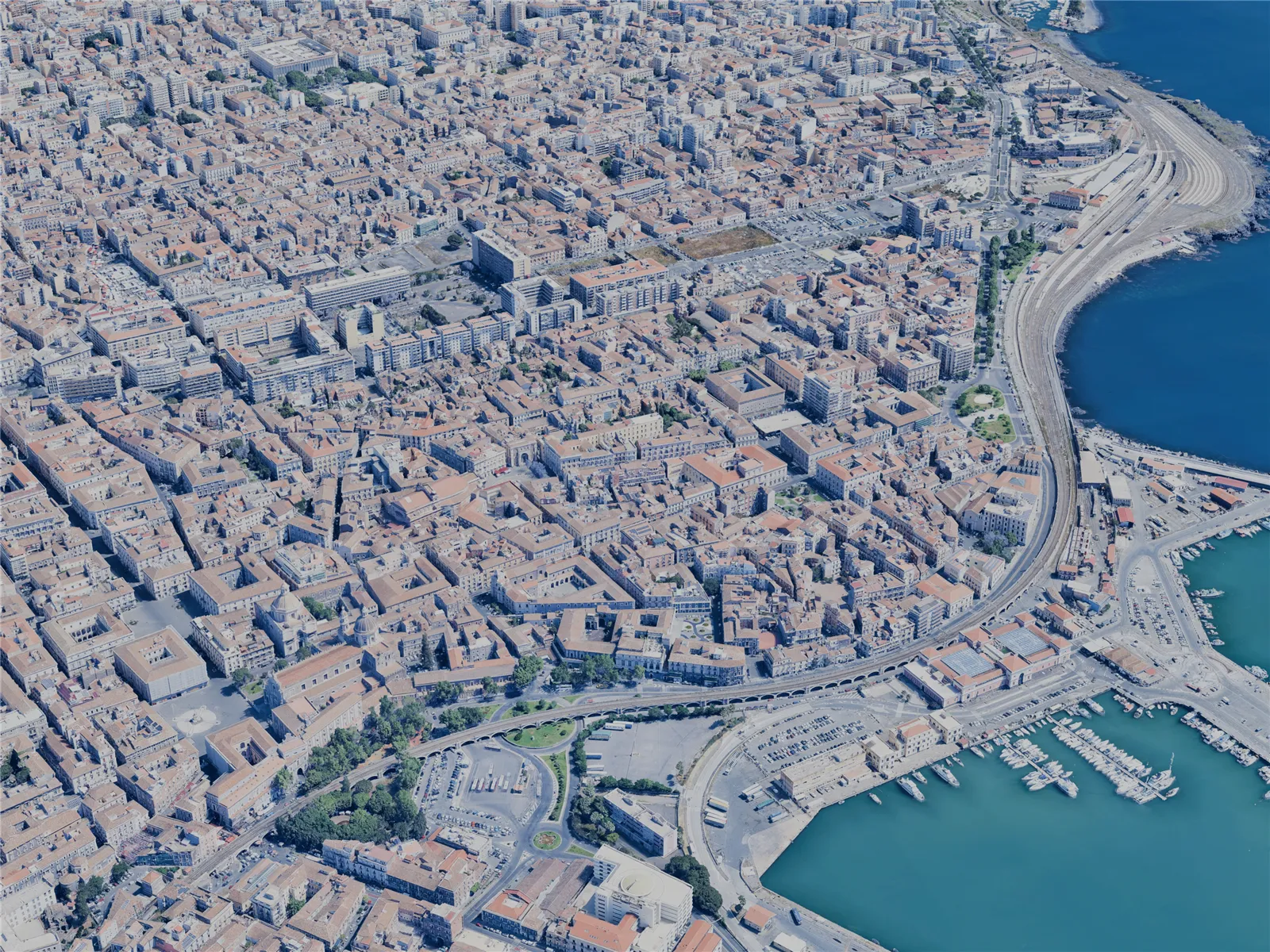 Catania City, Italy (2025) 3D Model main preview